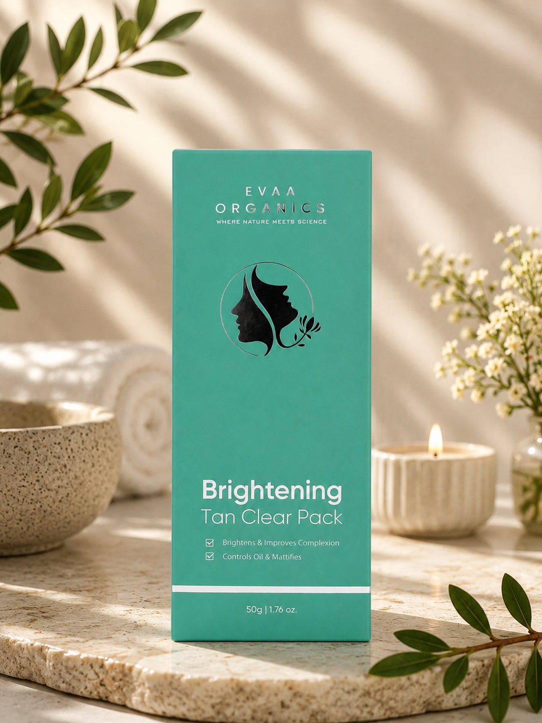 Brightening Tan clear pack