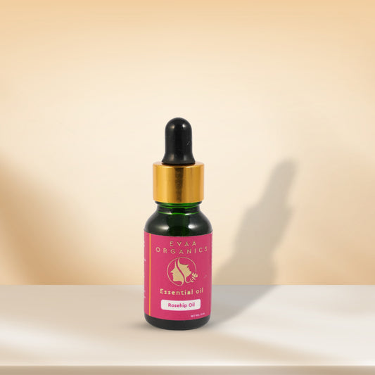 Best Rosehip Oil for Face by Evaa Organics – Cold-Pressed & 100% Pure