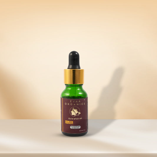 Gold Elixir Oil for Oily Skin Types by Evaa Organics