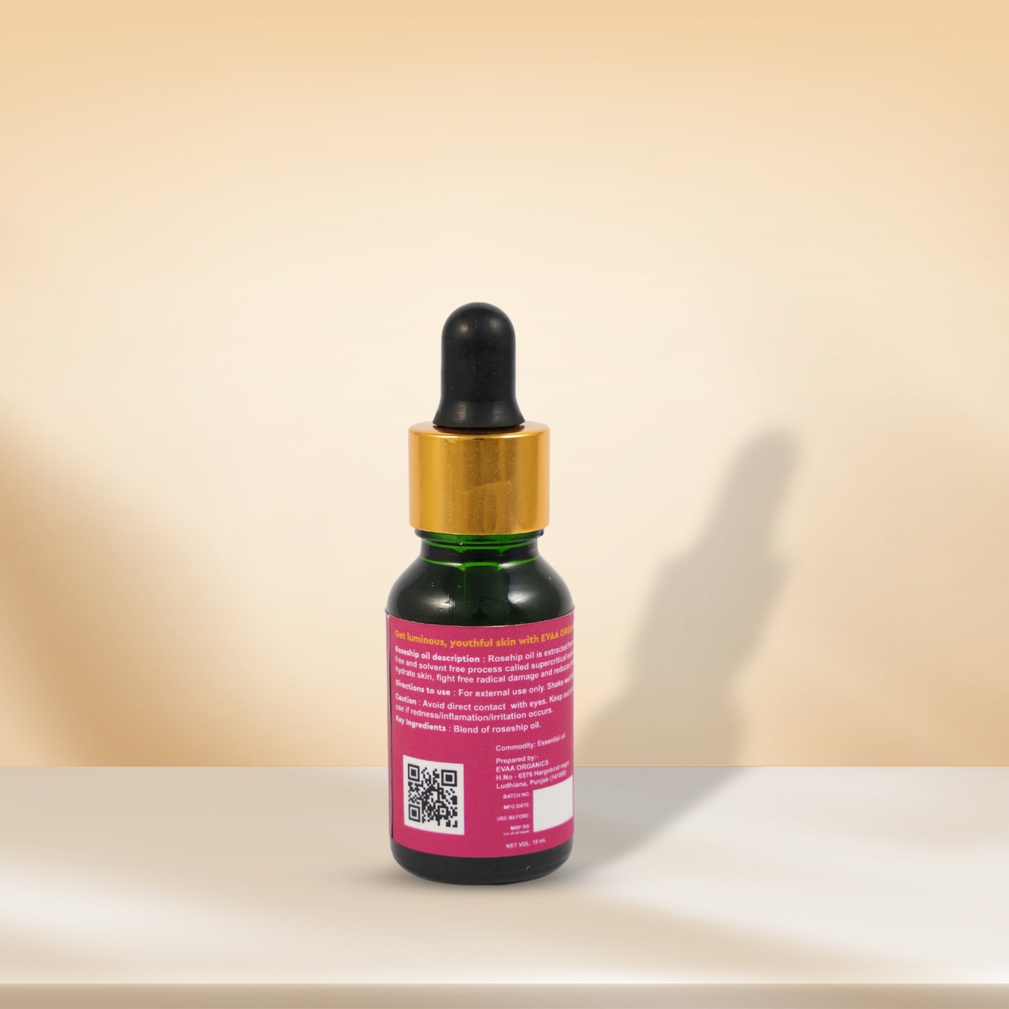 Rosehip oil for skin texture and application